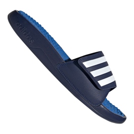 Ciabatte Adidas Adissage Tnd M F35564 bianco blu navy blu 1