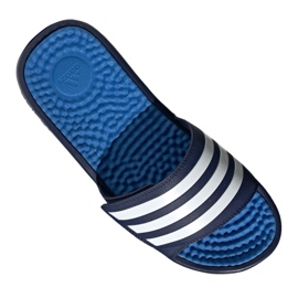 Ciabatte Adidas Adissage Tnd M F35564 bianca blu navy blu 2