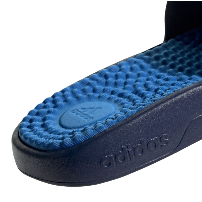 Ciabatte Adidas Adissage Tnd M F35564 bianca blu navy blu 4