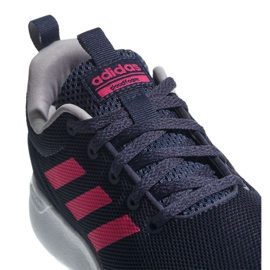 Scarpe Adidas Lite Racer Cln Jr BB7045 blu navy rosa 2