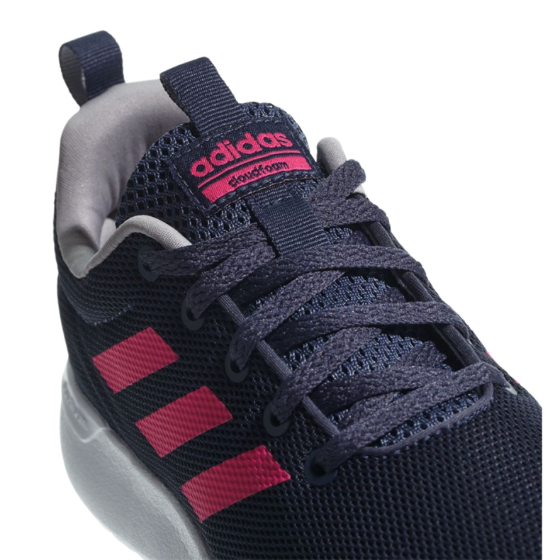 Scarpe Adidas Lite Racer Cln Jr BB7045 blu navy rosa 2