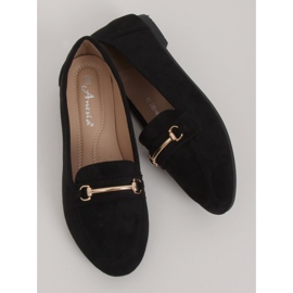 Mocassini da donna neri 88-385 Black nero 2