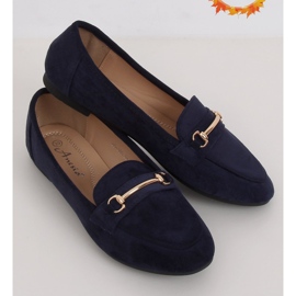 Mocassini da donna blu navy 88-385 Navy 1