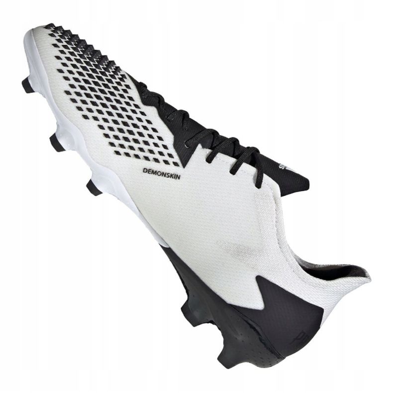 Scarpe da calcio Adidas Predator 20.2 Fg Low M FW9199 multicolore bianca 2