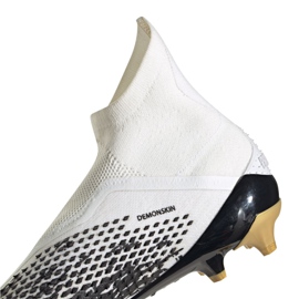 Scarpe da calcio Adidas Predator 20+ Ag M FW9761 grigio/argento, bianco, nero, oro bianca 2