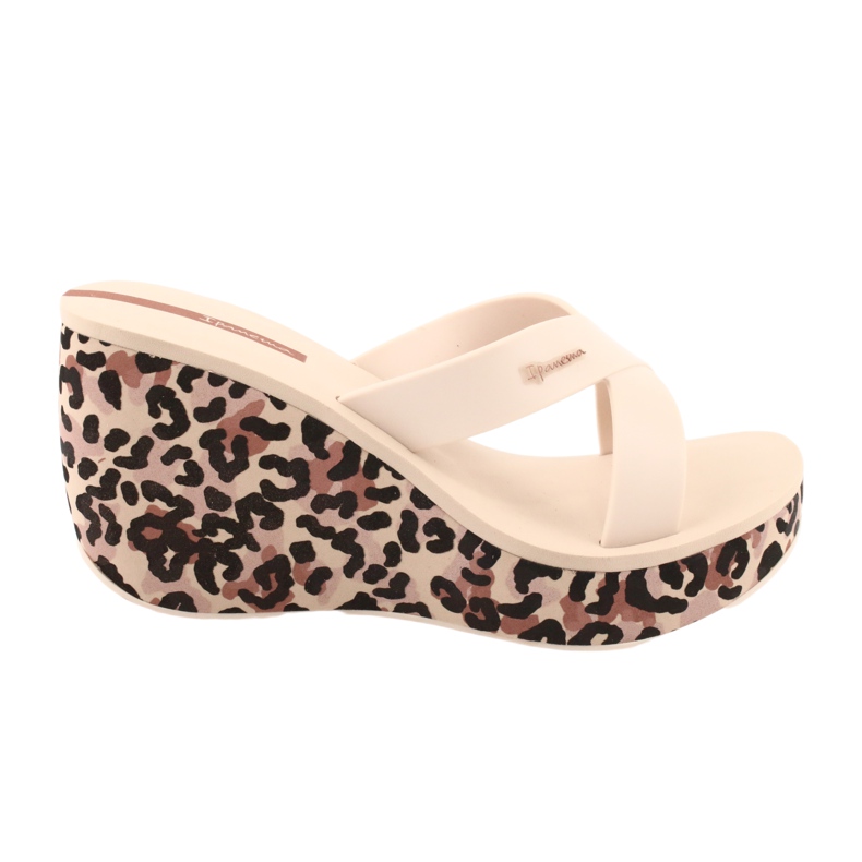 Ipanema 82856 ciabatte con zeppa da donna marrone multicolore 5