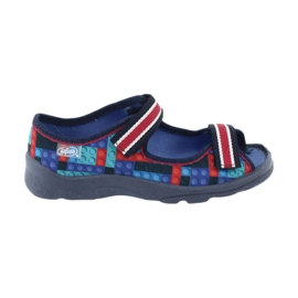 Scarpe per bambini Befado 969X153 rosso blu navy blu 6