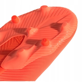 Le scarpe da calcio adidas Nemeziz 19.3 Fg Jr EH0492 rosso rosso 1