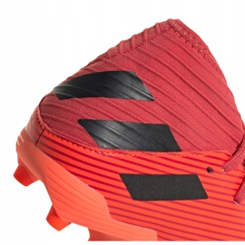 Le scarpe da calcio adidas Nemeziz 19.3 Fg Jr EH0492 rosso rosso 2