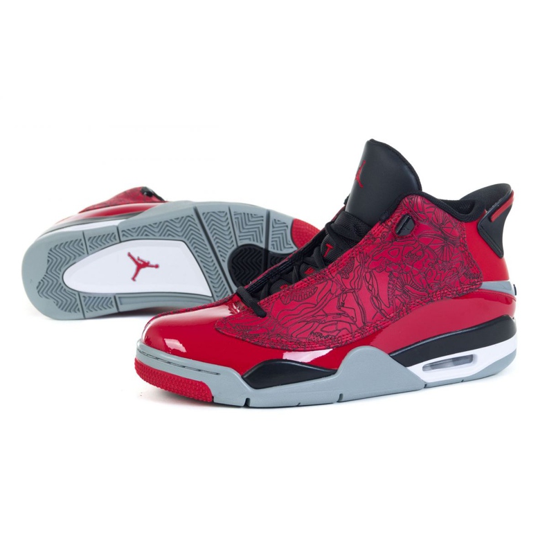 Nike Air Jordan Dub Zero M 311046-600 multicolore rosso 1