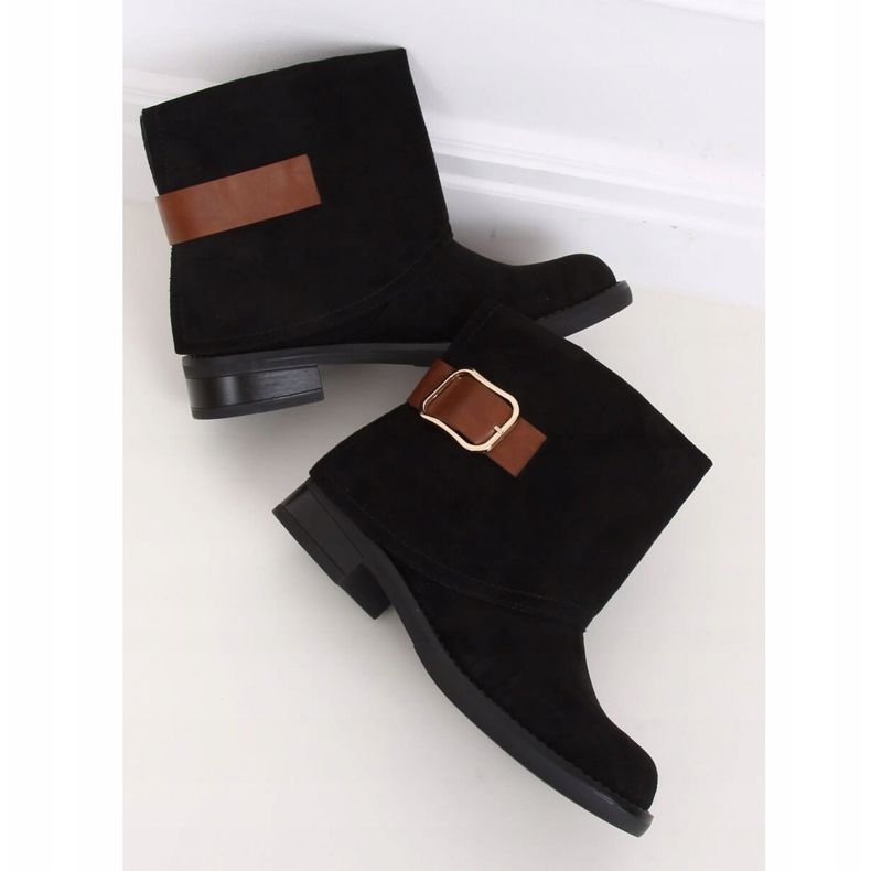 Stivali da donna neri UK19P Black nero 1