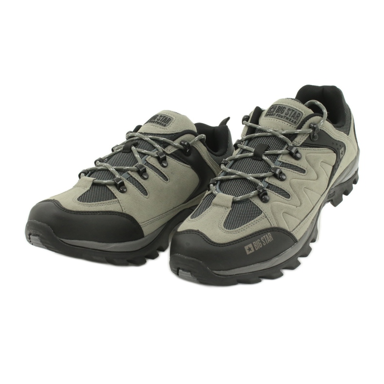 Big Star da uomo trekking GG174281 nero grigio 2