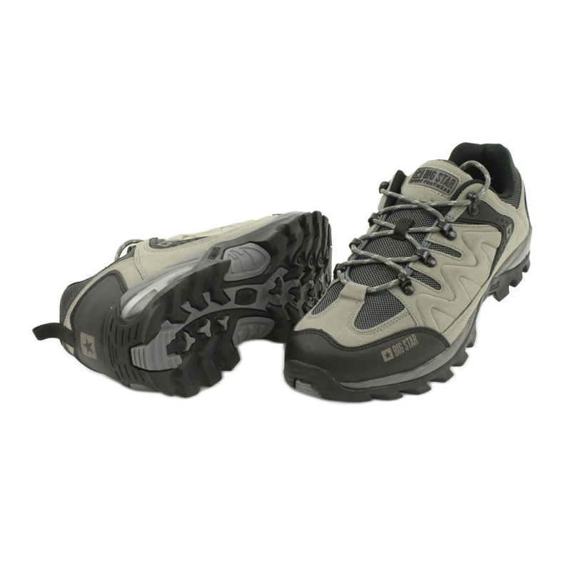 Big Star da uomo trekking GG174281 nero grigio 3
