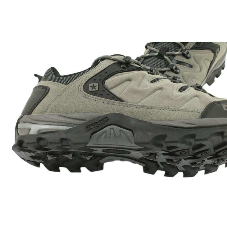 Big Star da uomo trekking GG174281 nero grigio 4
