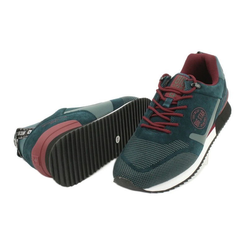 Scarpe Big Star Green GG174549 multicolore verde 3