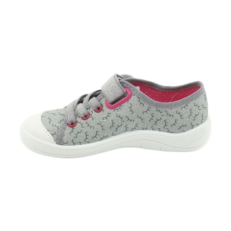 Scarpe per bambini Befado 251X156 rosa grigio 2