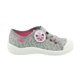 Scarpe per bambini Befado 251X156 rosa grigio 1