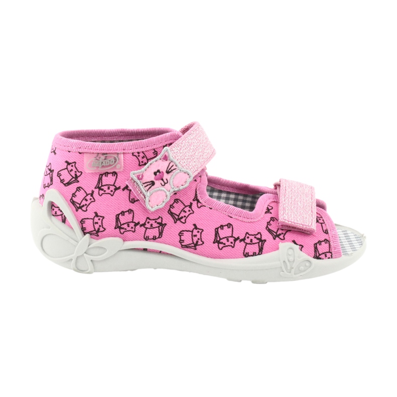 Scarpe per bambini Befado 242P103 nero rosa 6