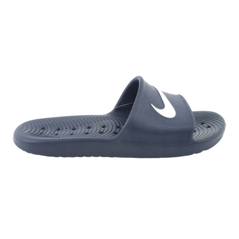 Nike Sportswear Kawa Doccia M bianca blu navy 5