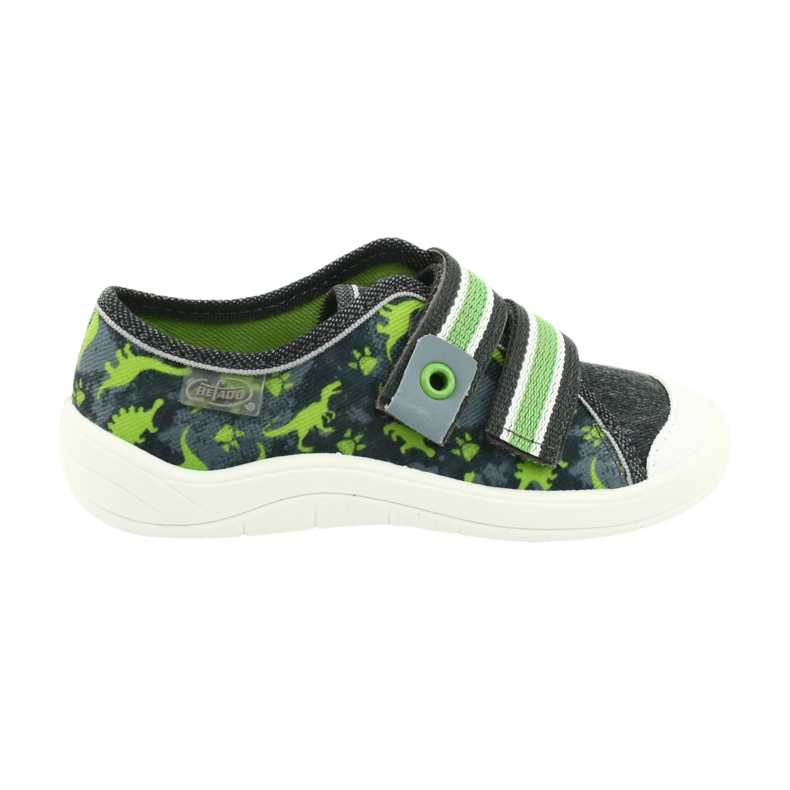Scarpe per bambini Befado 672X067 grigio verde 7