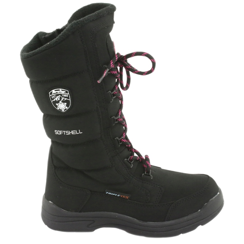 Doposci con membrana American Club SN12 in nero rosa 6