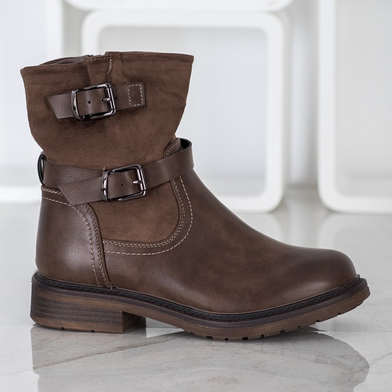 J. Star Classici lavoratori marrone 2