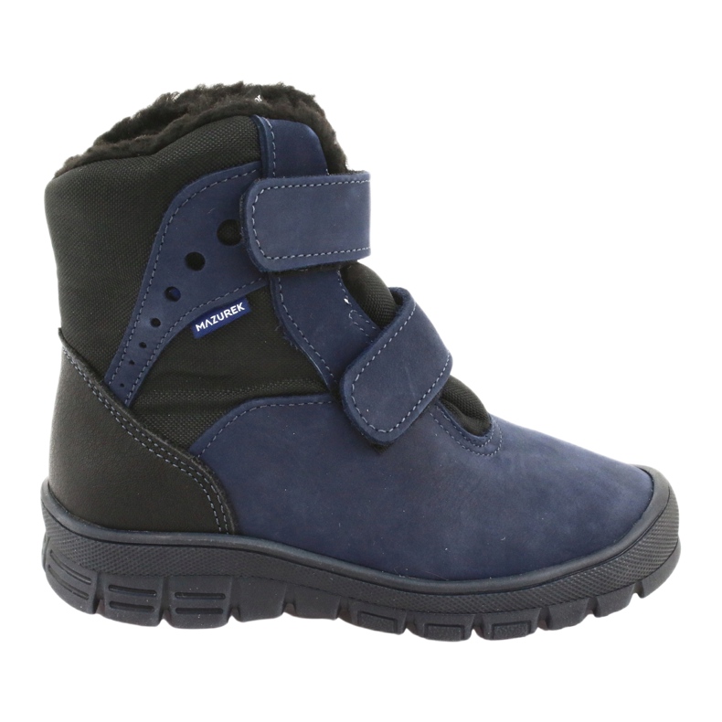Stivali stivali con membrana blu navy Mazurek 1353 nero 5