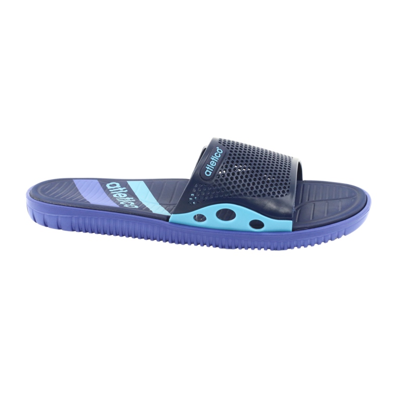 6168 Ciabatte da piscina Atletico blu navy blu 4