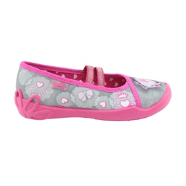 Scarpe per bambini Befado 116X248 rosa grigio 6