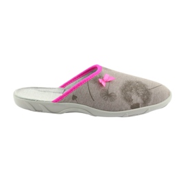 Pantofole Befado 235d162 grigie rosa grigio 5