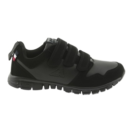 Scarpe sportive American Club FH16 con velcro nere nero 6