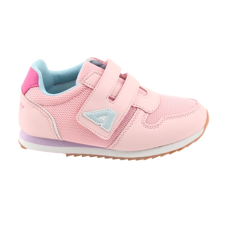 American Club Scarpe sportive da donna da jogging americane viola blu rosa 6