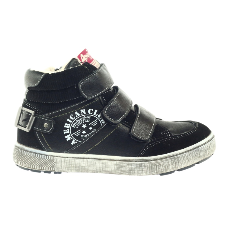 American Club, scarpe sportive invernali nere 17779 nero 6