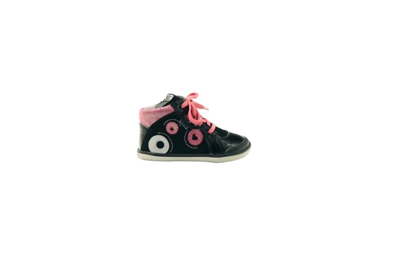 Stivali On Slider Bartek lacca nera nero rosa grigio 5