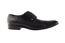 Scarpe comode in pelle nera Pilpol 1155 nero 5