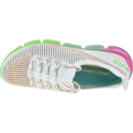 Skechers Skech-Air 92 Sky Motivazione W 149040-WMLT bianco rosa verde giallo 2