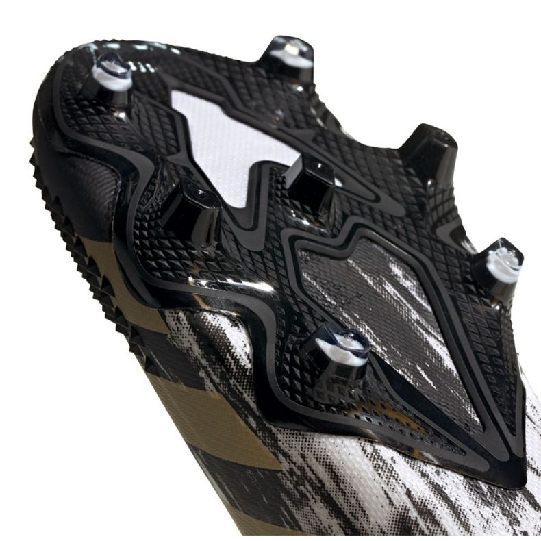 Scarpe da calcio Adidas Predator 20.1 Fg M FW9186 nero, bianco, nero, oro bianca 1