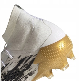 Scarpe da calcio Adidas Predator 20.1 Fg M FW9186 nero, bianco, nero, oro bianca 2