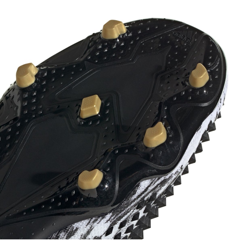 Scarpe da calcio Adidas Predator 20.1 Fg Jr FW9208 nero, bianco, nero, oro bianco 1