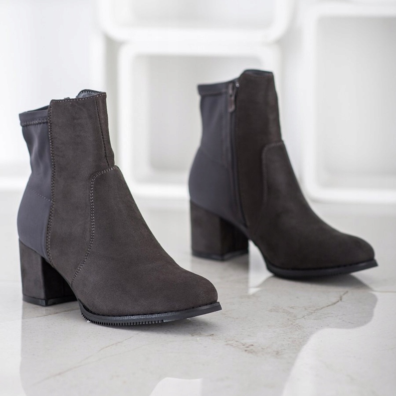 J. Star Stivali grigi grigio 2