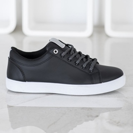 SHELOVET Sneakers Con Lacci Decorativi nero 2
