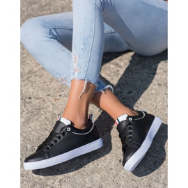 SHELOVET Sneakers Alla Moda Con Ecopelle nero 2
