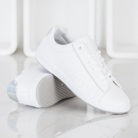 SHELOVET Scarpe da ginnastica bianche casual bianca 1