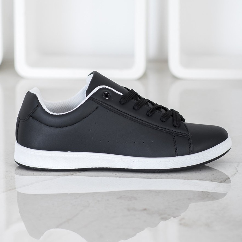 SHELOVET Scarpe da ginnastica nere casual nero 1