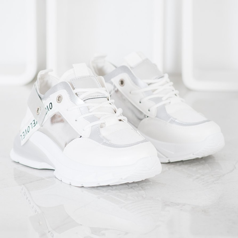 Marquiz Scarpe da ginnastica alla moda bianco 1