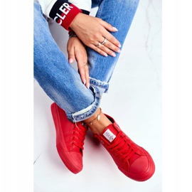 Sneakers Donna Cross Jeans Rosso DD2R4032 1