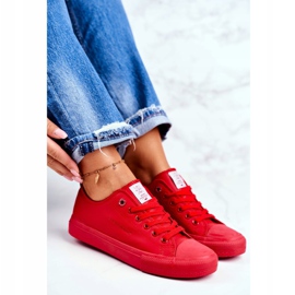 Sneakers Donna Cross Jeans Rosso DD2R4032 2