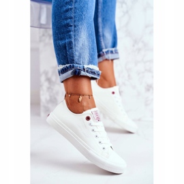Sneakers Donna Cross Jeans Bianco DD2R4030 1