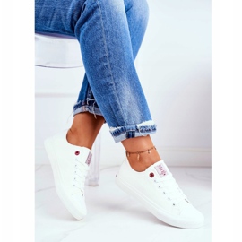 Sneakers Donna Cross Jeans Bianco DD2R4030 2