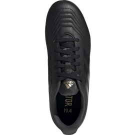 Adidas Predator 19.4 FxG Jr EF8989 scarpe da calcio nere nero 1